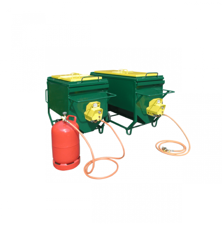 Bitumenkokare Primat 250 L (med termostatstyrning)