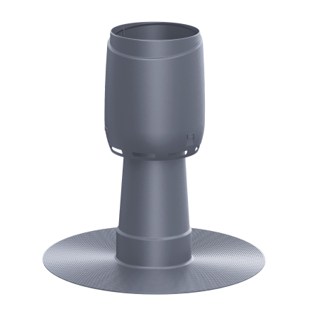 Fuktavluftare � 110 mm f�r papptak M�rkgr�