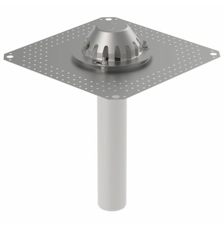 Takbrunn fr bitumen 75mm 400x400mm