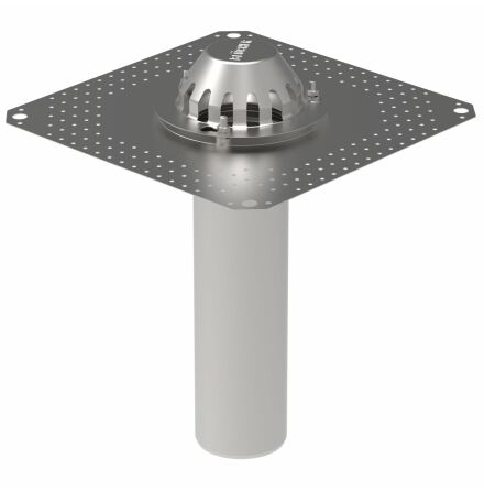 Takbrunn fr bitumen 110mm 400x400mm